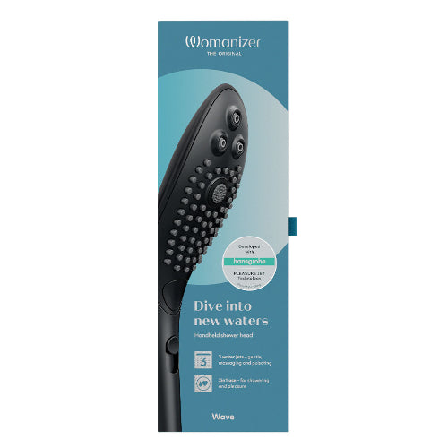 Wave Shower Head - Black