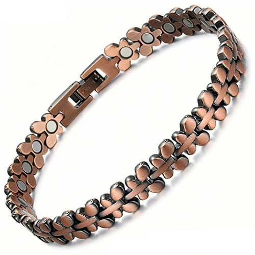 Pure Copper Butterfly Magnetic Bracelet for Women