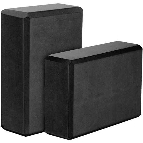 High-Density EVA Foam Yoga Blocks BLACK