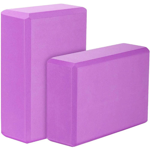 High-Density EVA Foam Yoga Blocks PURPLE