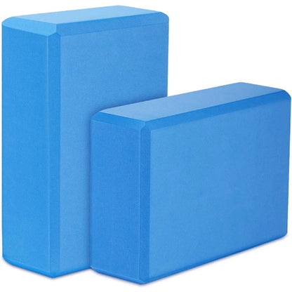 High-Density EVA Foam Yoga Blocks BLUE