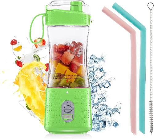 380ml Portable Rechargeable Juicer GREEN