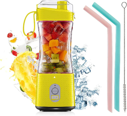 380ml Portable Rechargeable Juicer YELLOW