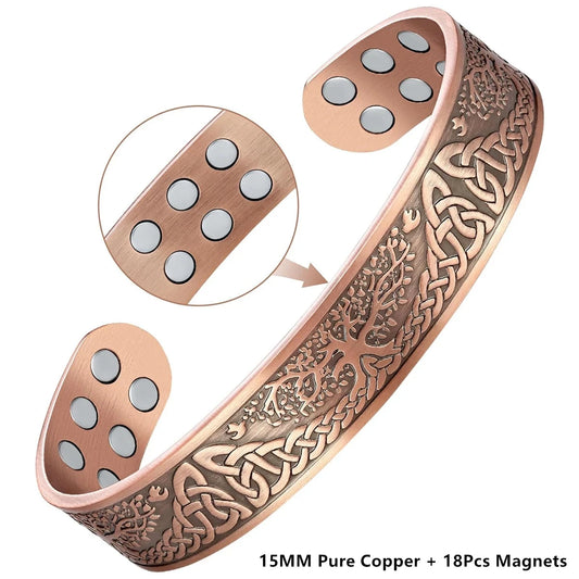 Copper Magnetic Bracelets for Men and Women