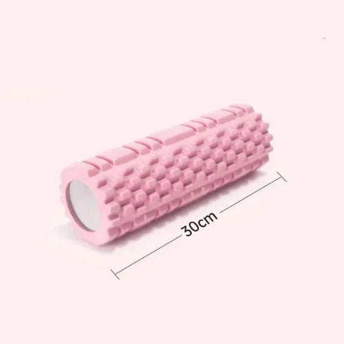 30cm Yoga Column Foam Roller Pink