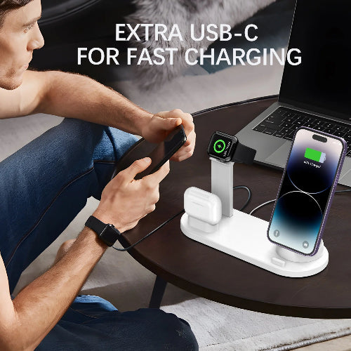 Fast charging adapter included