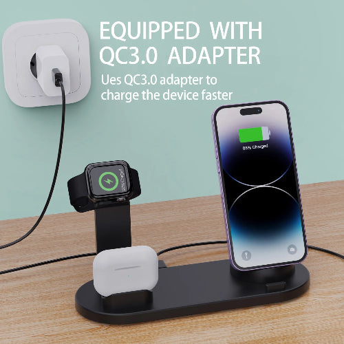 Equipped with QC3. Adapter