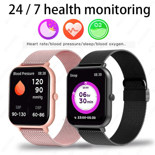 2024 Women Smart Watch (Android 8.0 or IOS 9.0 and Above)