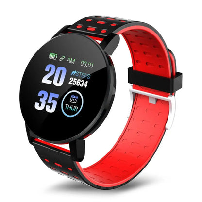 119S Smartwatch Bluetooth For Android and IOS RED