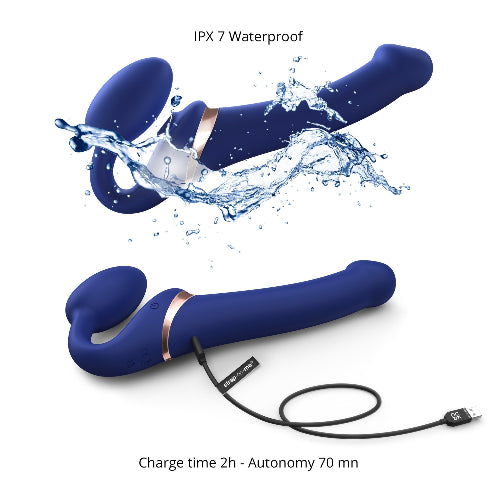 Bendable Strapless Strap-On Dildo Waterproof